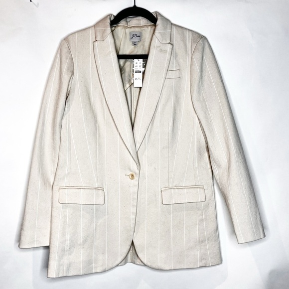 J Crew | Alfie Blazer in Denim Stripe - Picture 4 of 9
